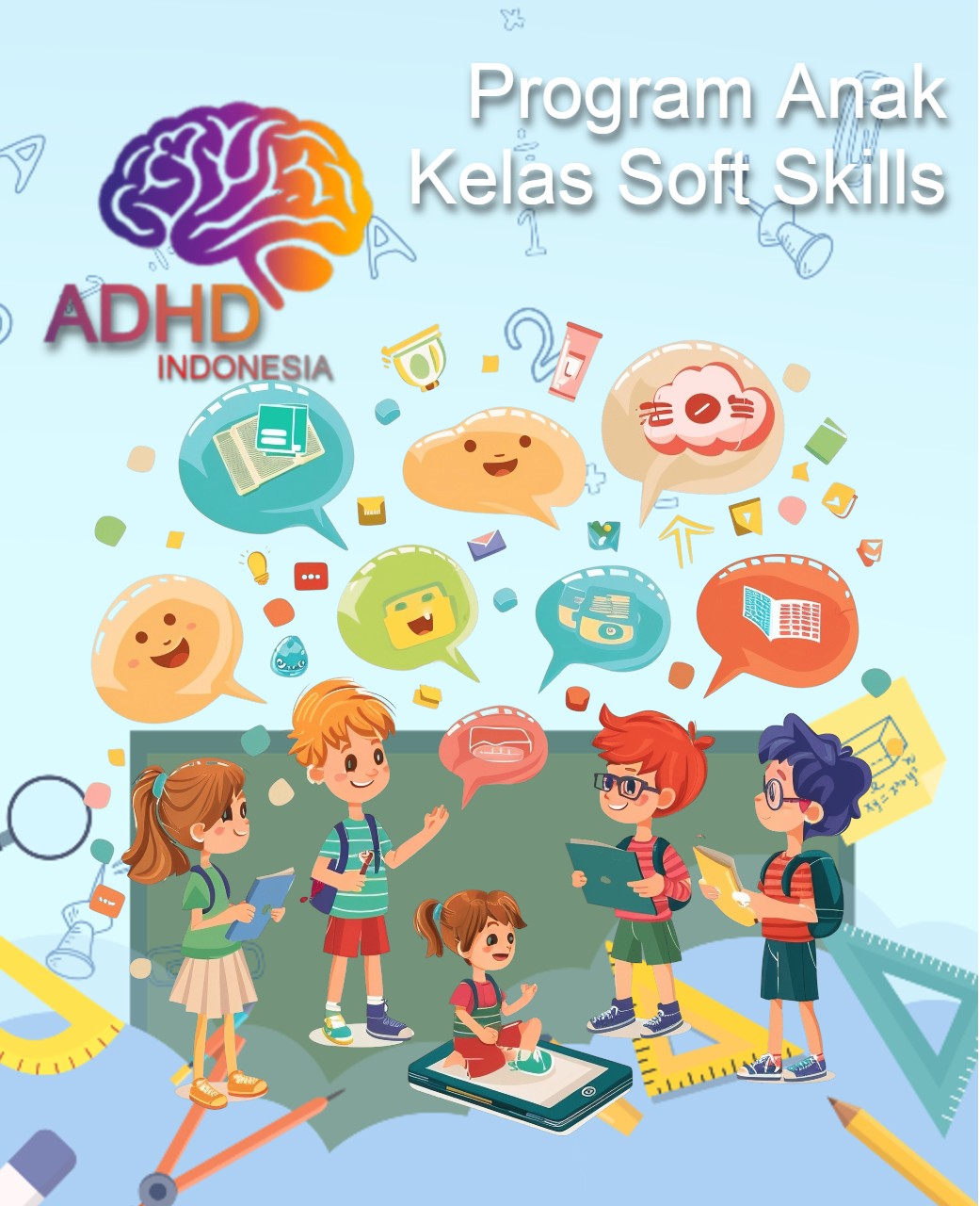 Program ADHD Indonesia Kota Sawahlunto Kelas Soft Skills Anak ADHD